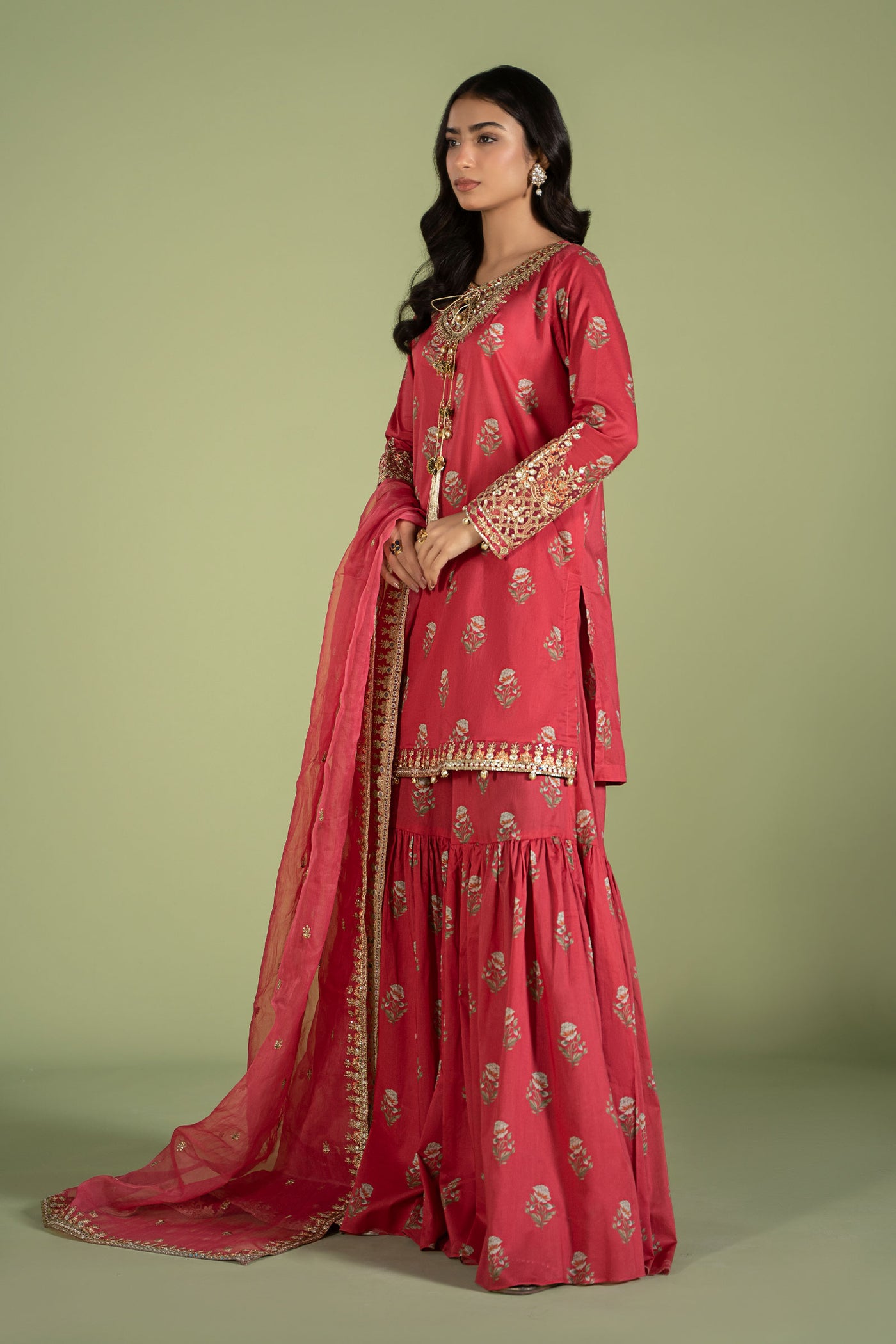 3 Piece Printed Lawn Suit