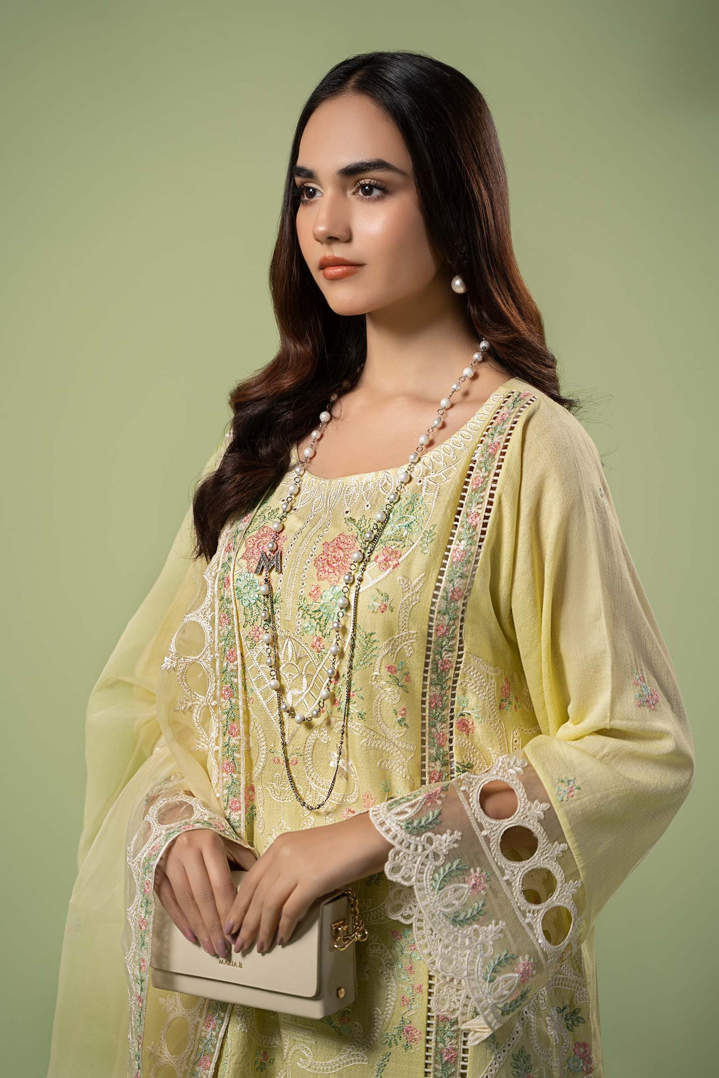 3 Piece Embroidered Lawn Suit