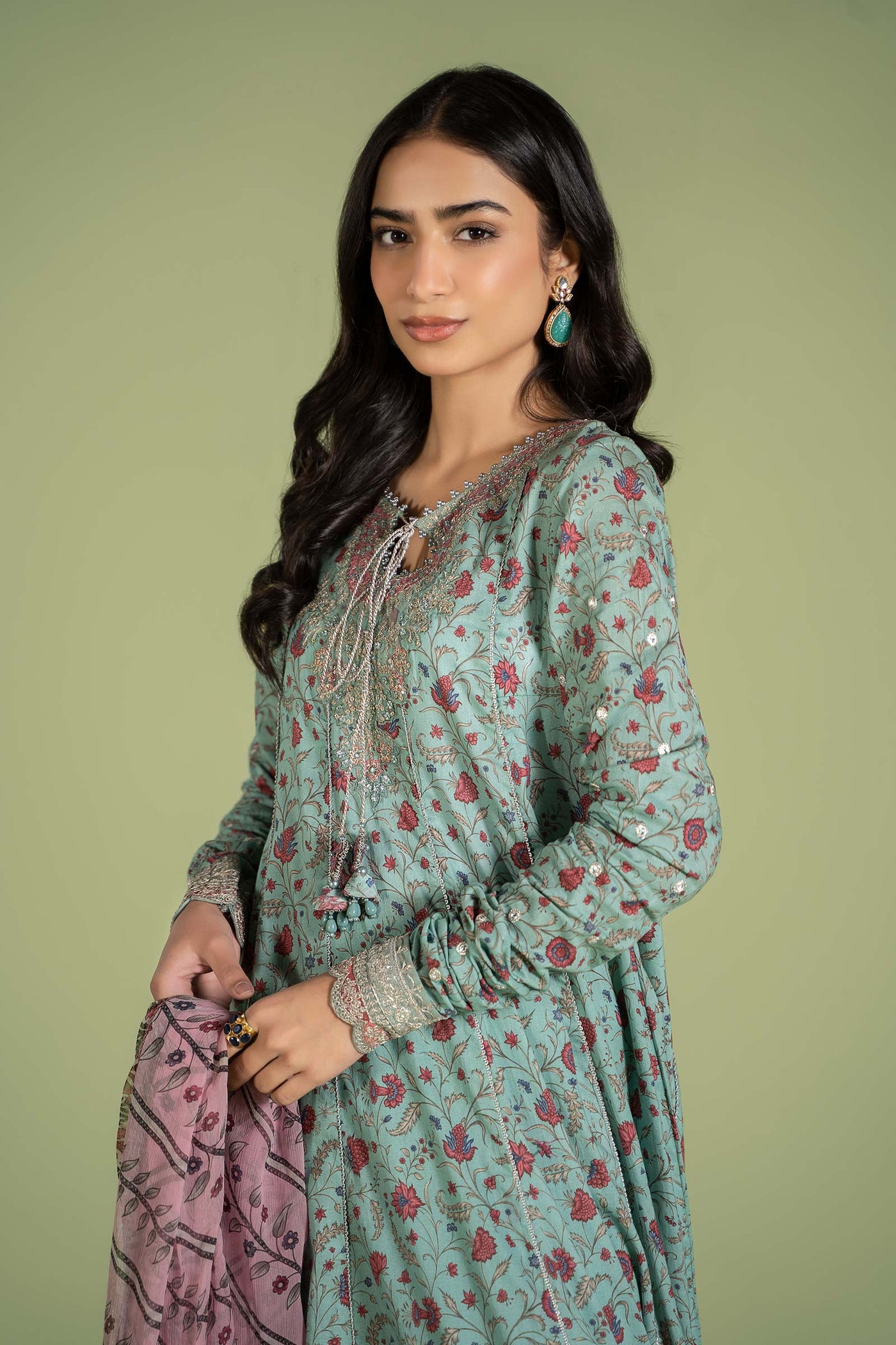 3 Piece Embroidered Lawn Suit