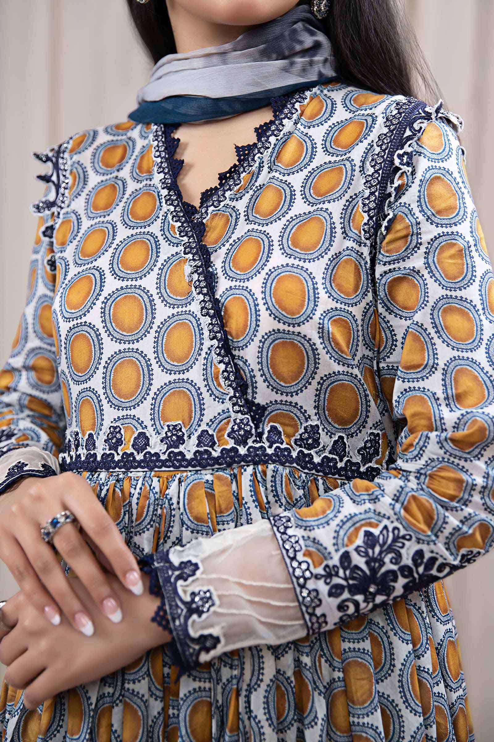 3 Piece Printed Lawn Suit