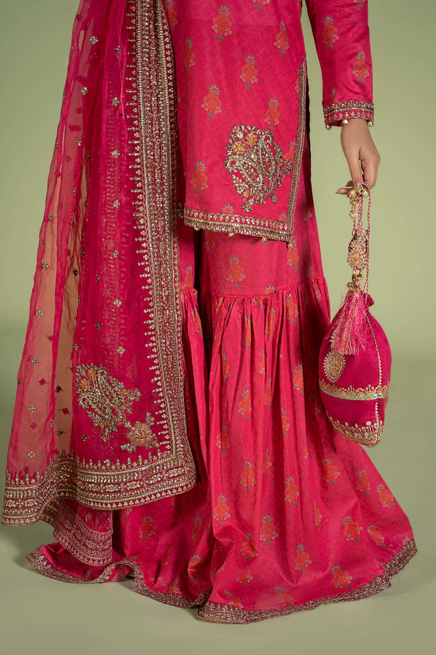 3 Piece Embroidered Lawn Suit