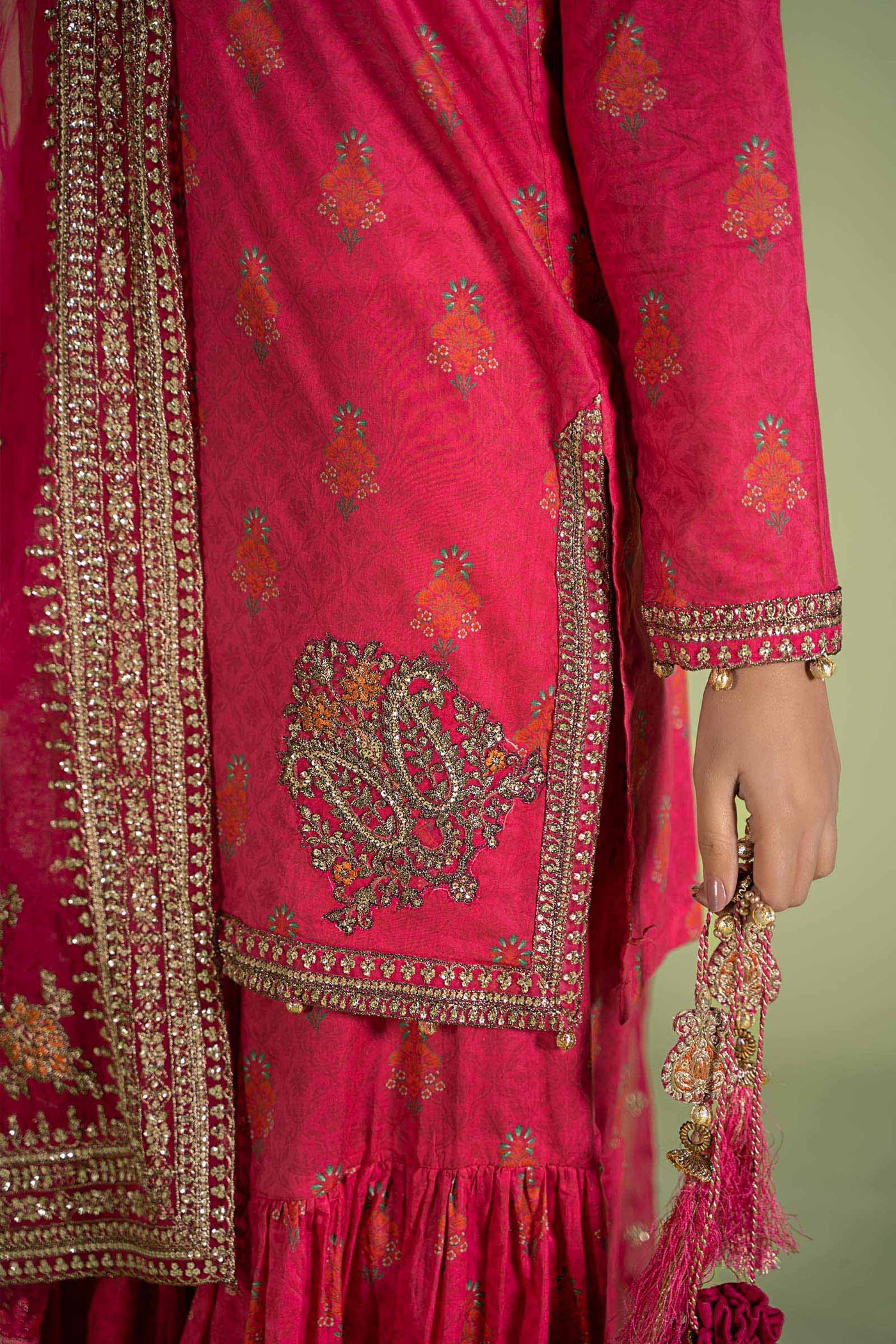 3 Piece Embroidered Lawn Suit