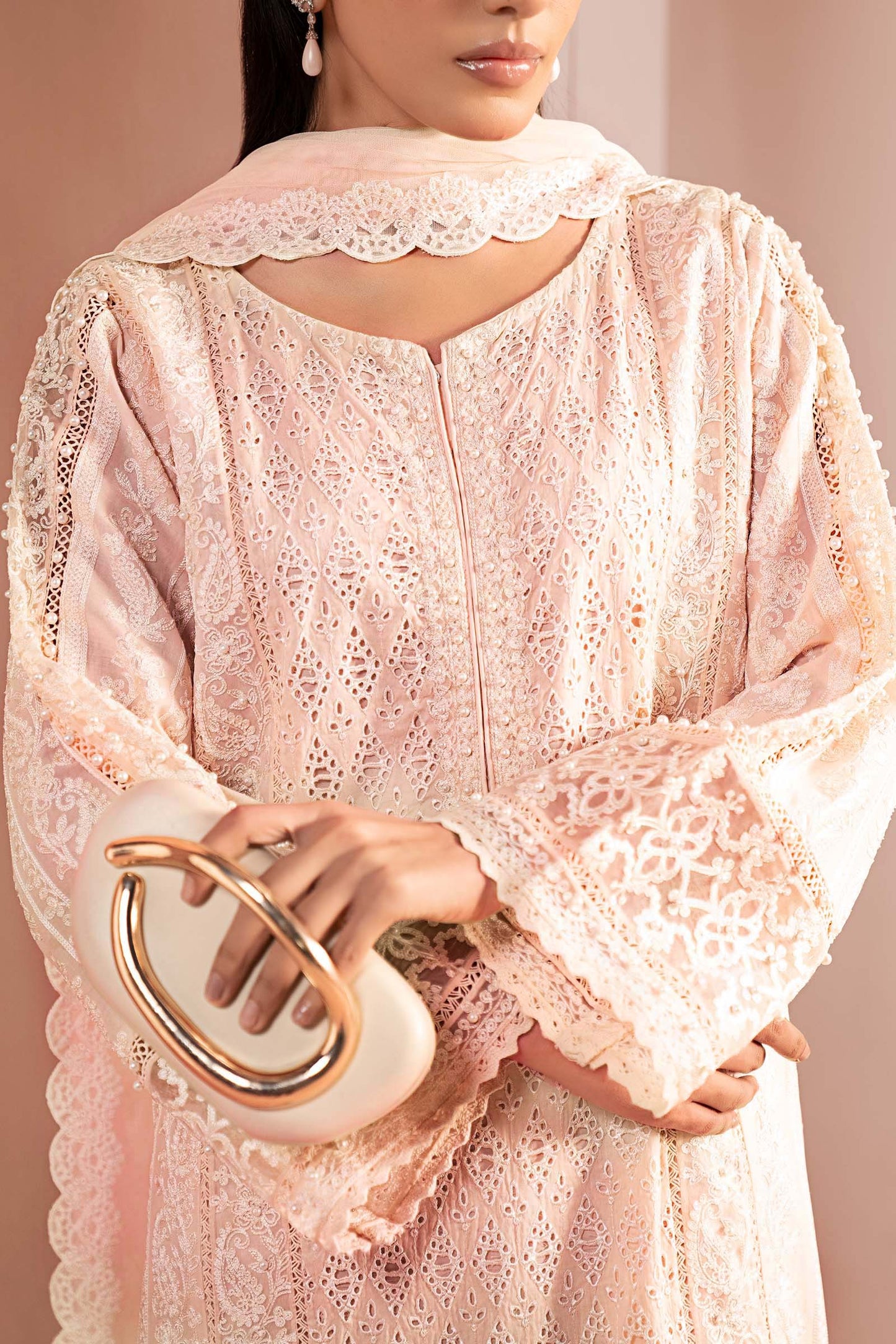 3 Piece Embroidered Lawn Suit