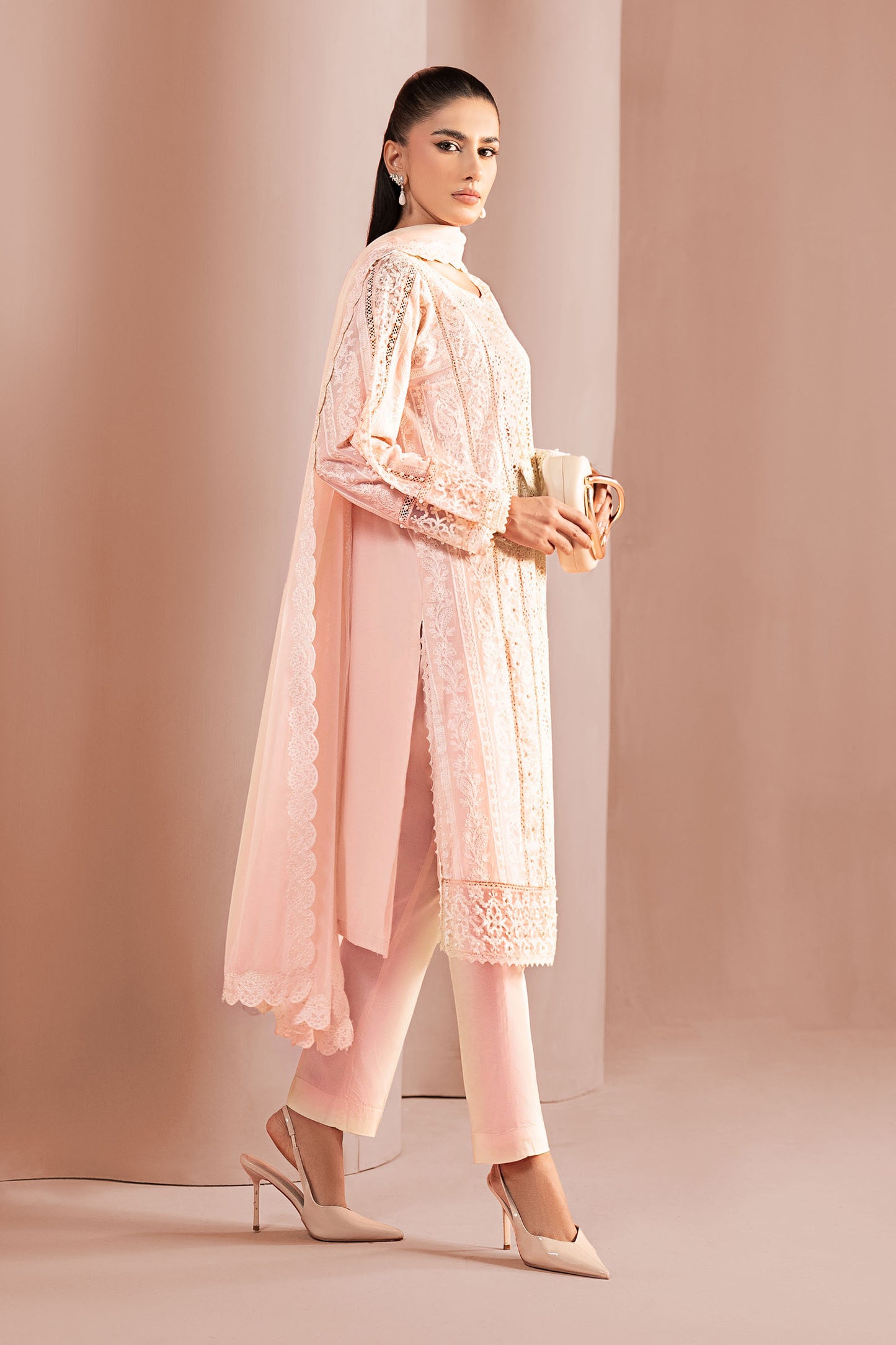 3 Piece Embroidered Lawn Suit