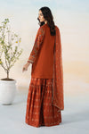 3 Piece Embroidered Self Jacquard Suit