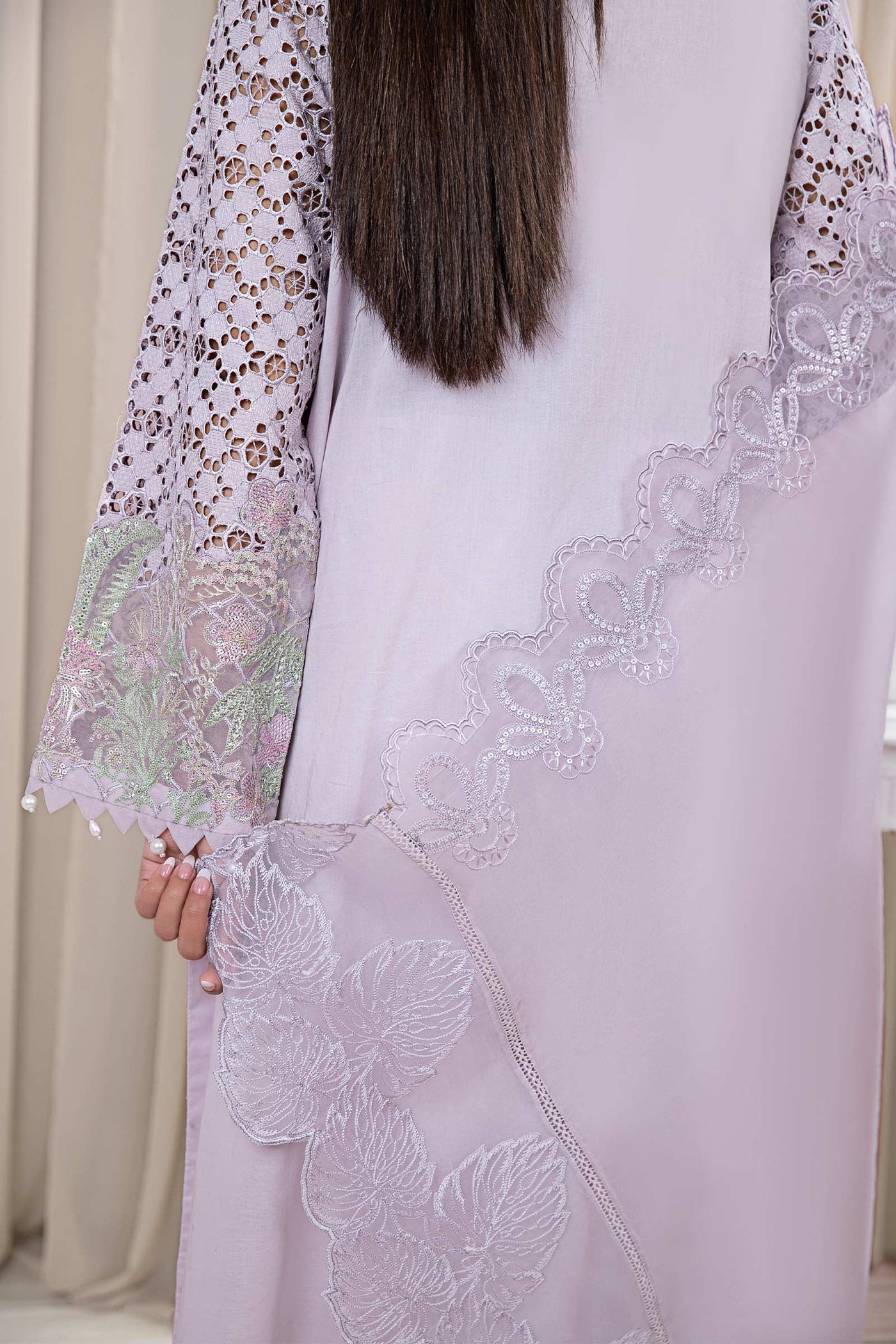 3 Piece Embroidered Lawn Suit