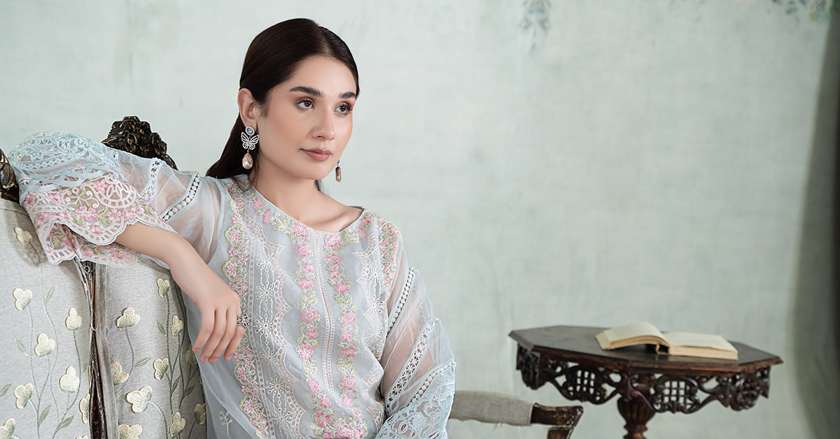 3 Piece Embroidered Lawn Suit