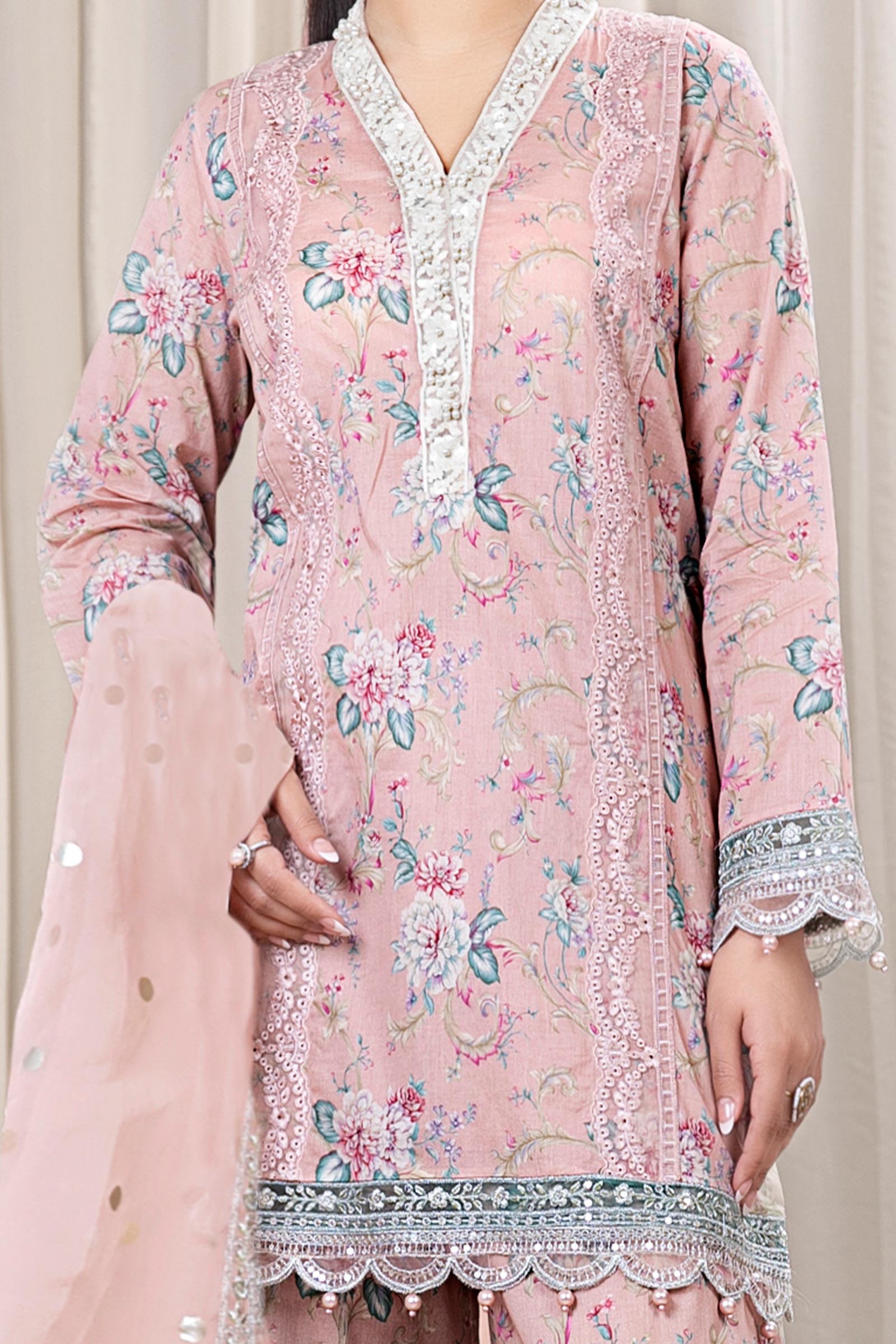 3 Piece Printed Lawn Suit