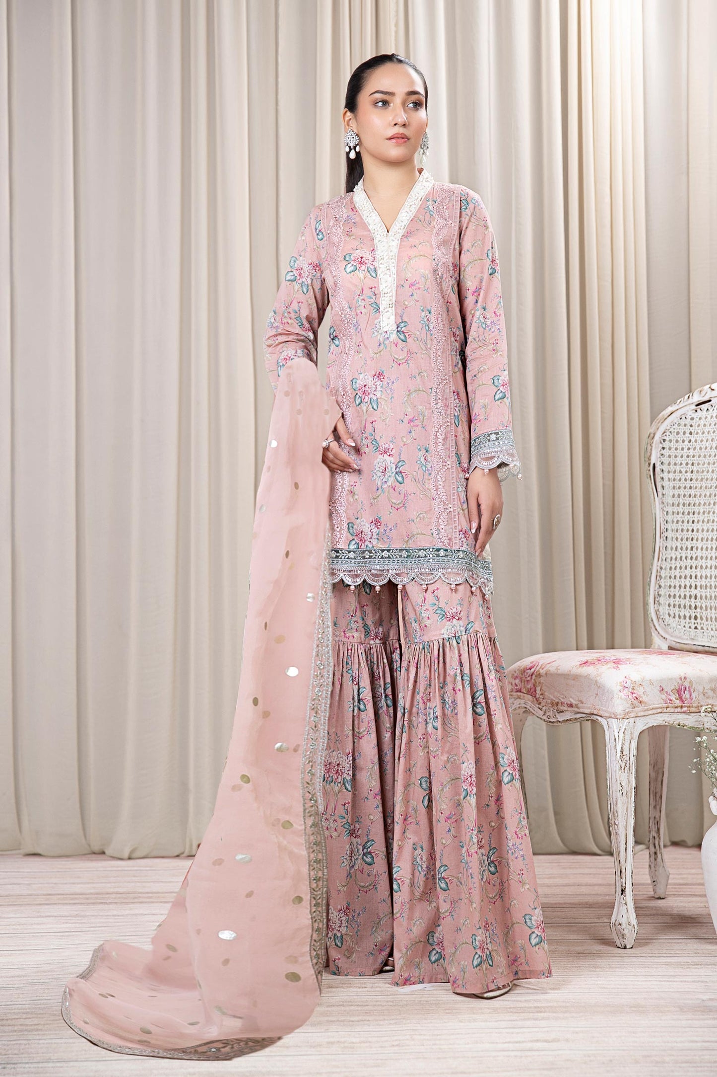 3 Piece Printed Lawn Suit
