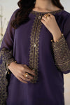 3 Piece Dyed Paper Cotton Suit