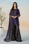3 Piece Dyed Paper Cotton Suit