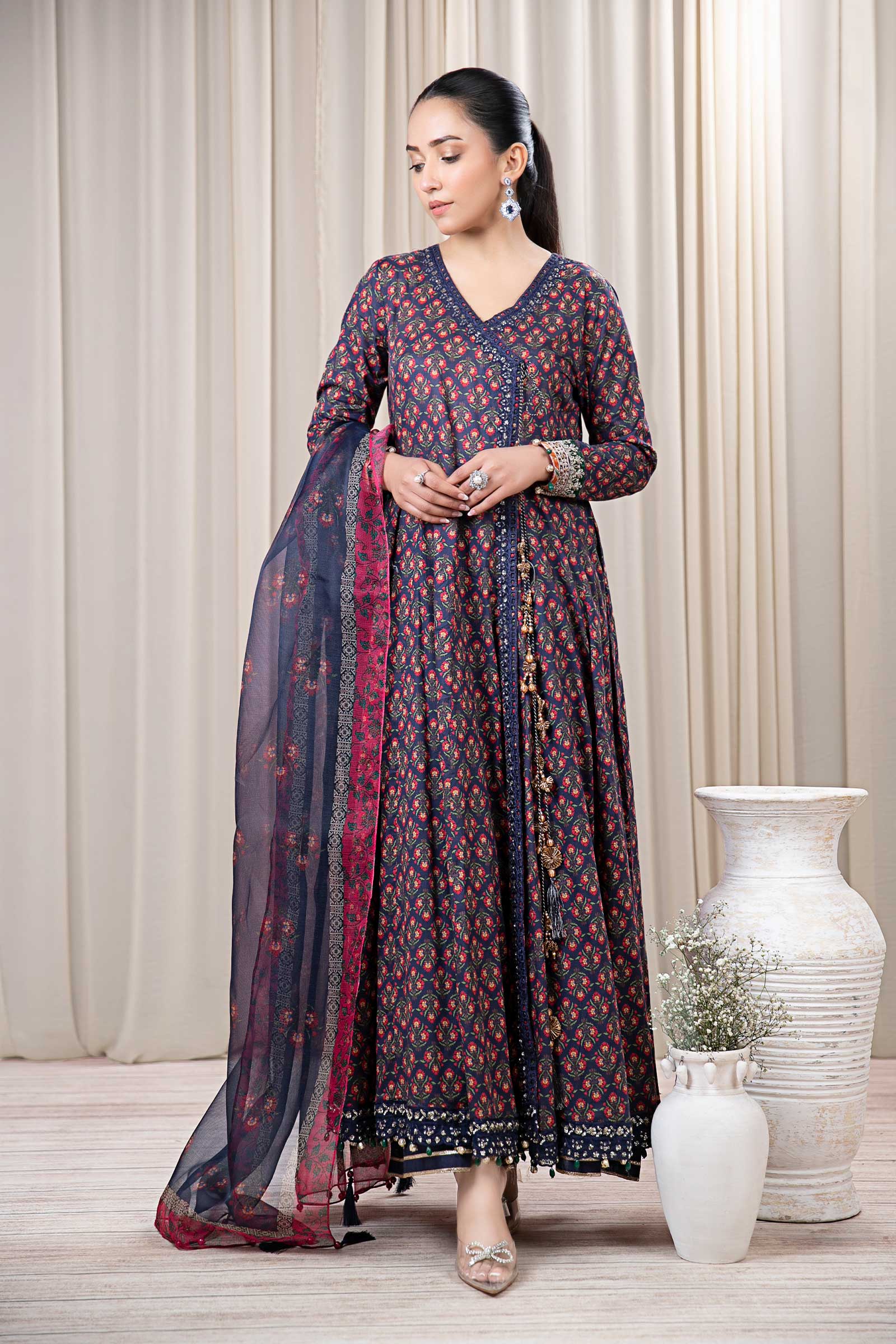 3 Piece Embroidered Lawn Suit