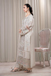 3 Piece Embroidered Self Jacquard Suit