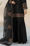 3 Piece Embroidered Jacquard Suit