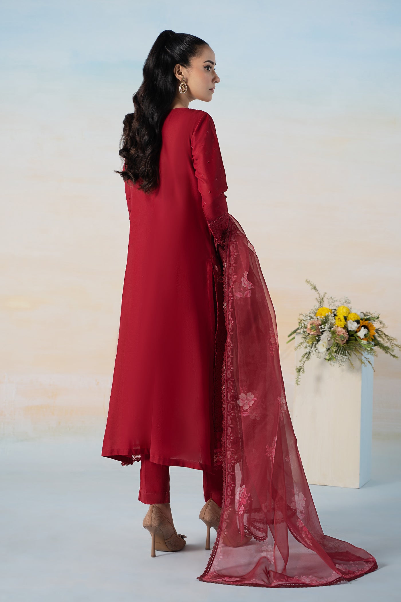 3 Piece Embroidered Lawn Suit