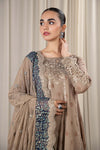 3 Piece Embroidered Jacquard Broshia Suit