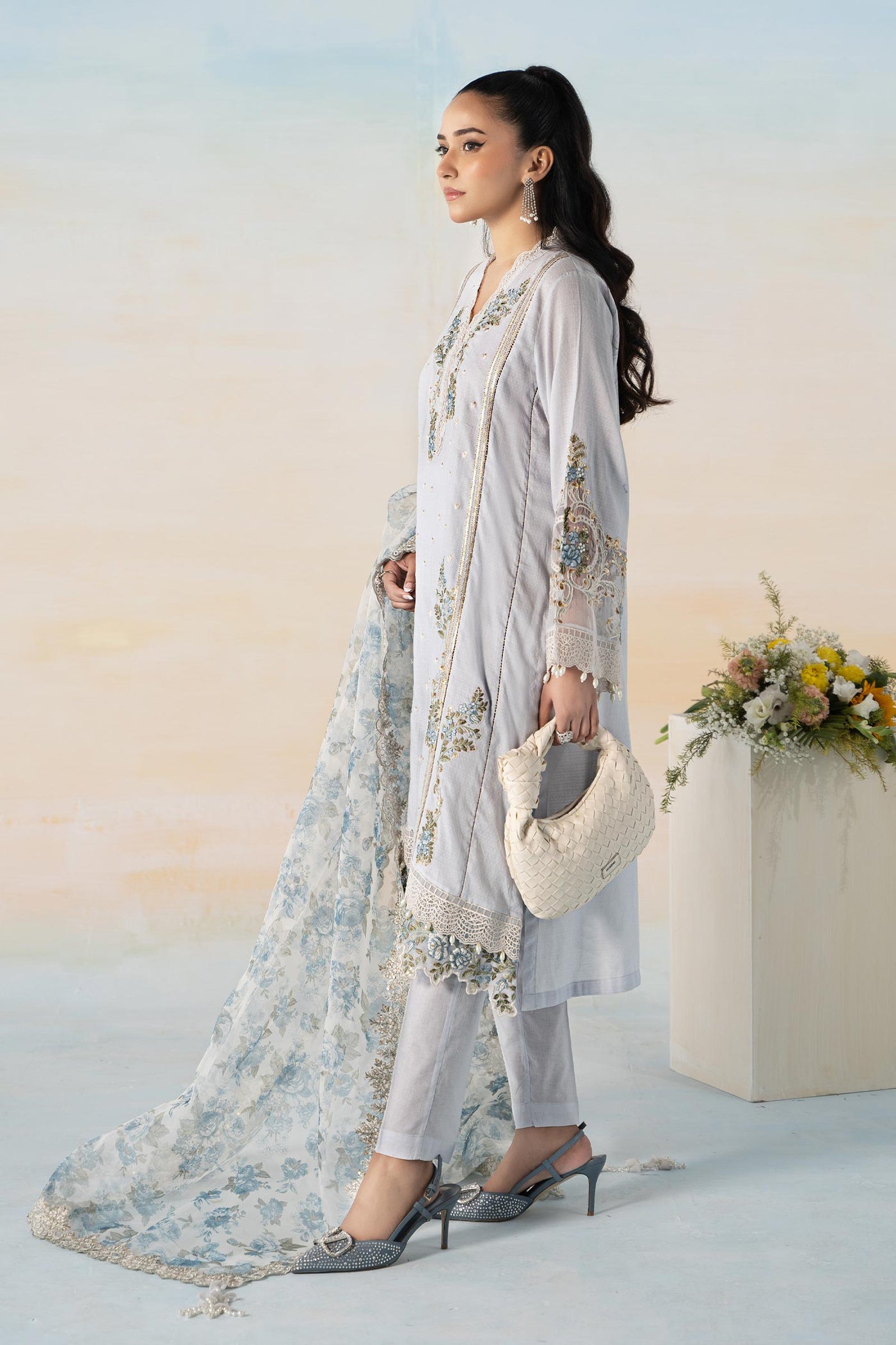 3 Piece Dyed Dobby Suit