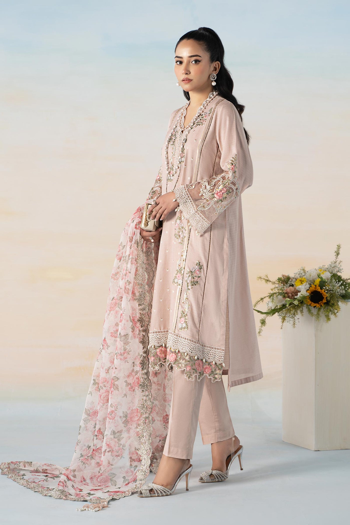 3 Piece Dyed Dobby Suit