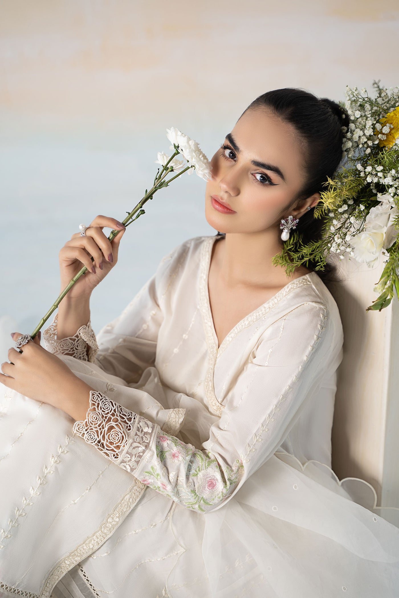 3 Piece Embroidered Lawn Suit