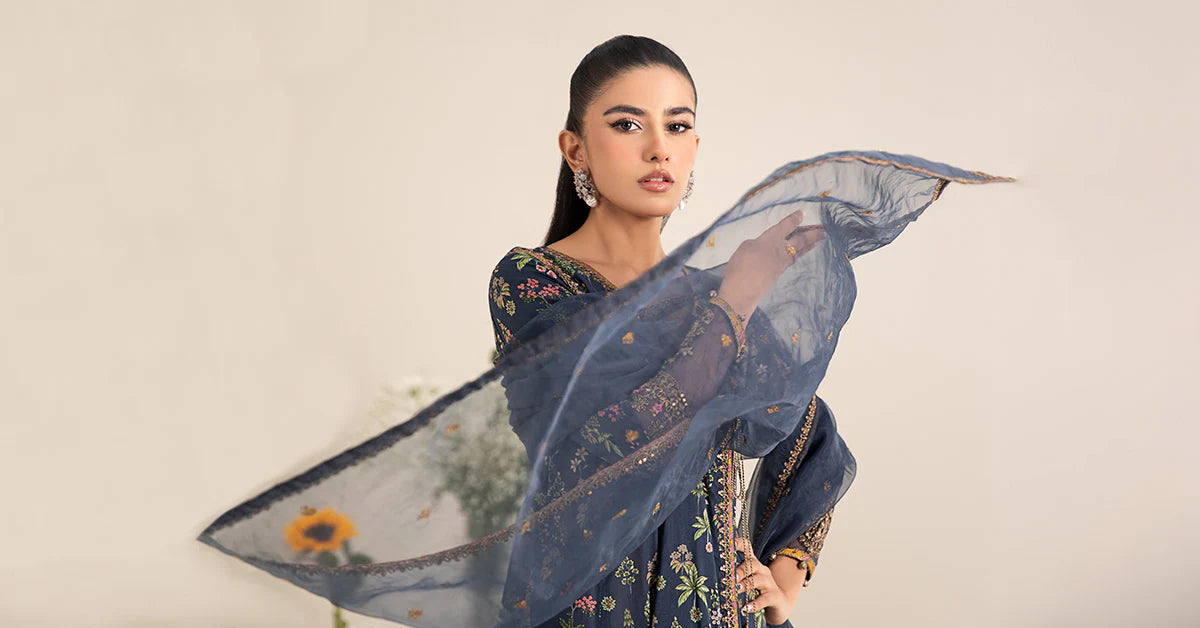 3 Piece Embroidered Lawn Suit