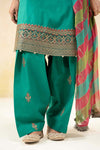 3 Piece Embroidered Self Jacquard Lawn Suit