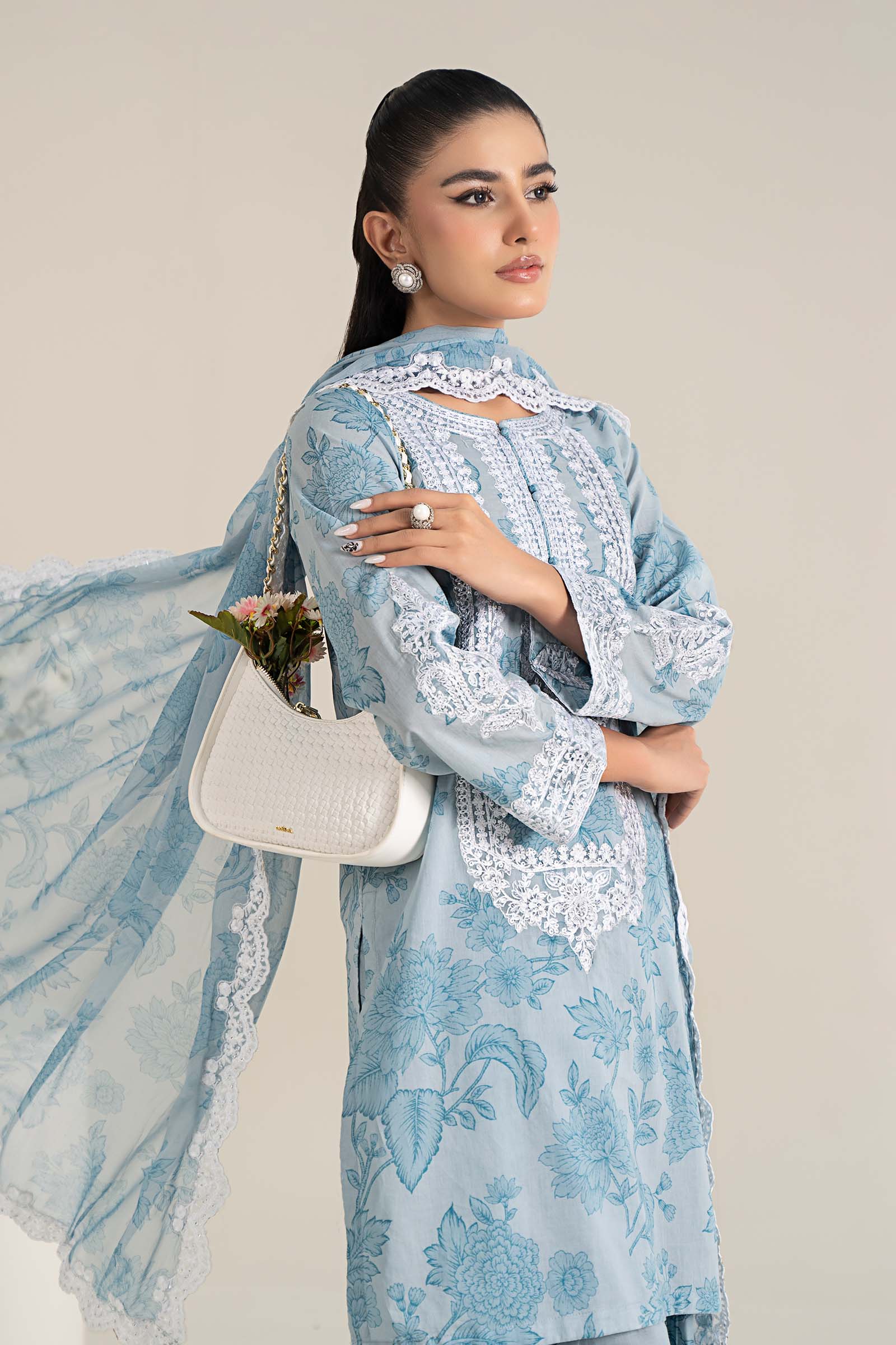 3 Piece Printed Lawn Suit