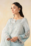 3 Piece Embroidered Self Jacquard Lawn Suit
