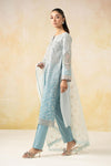 3 Piece Embroidered Self Jacquard Lawn Suit