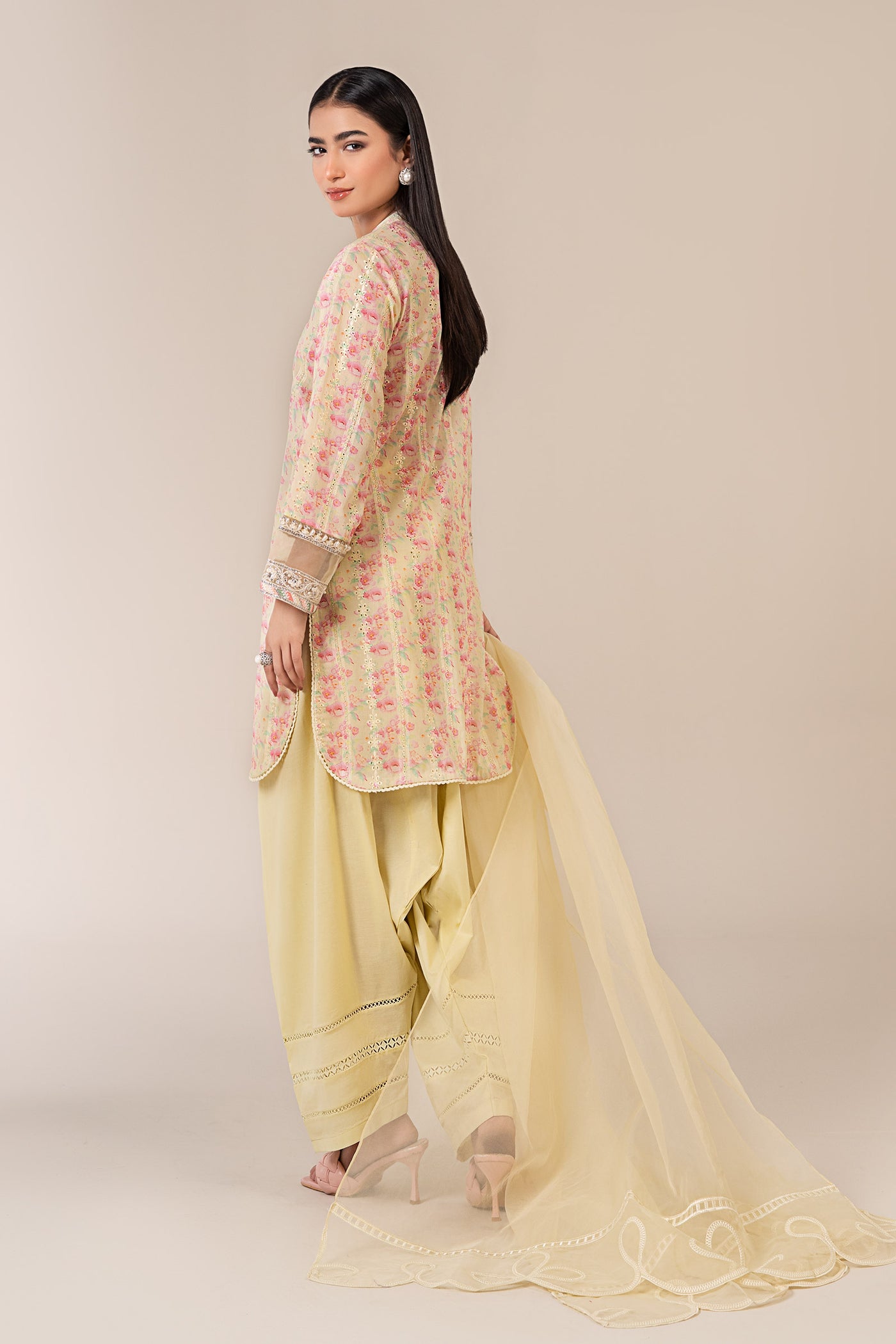 3 Piece Embroidered Lawn Suit