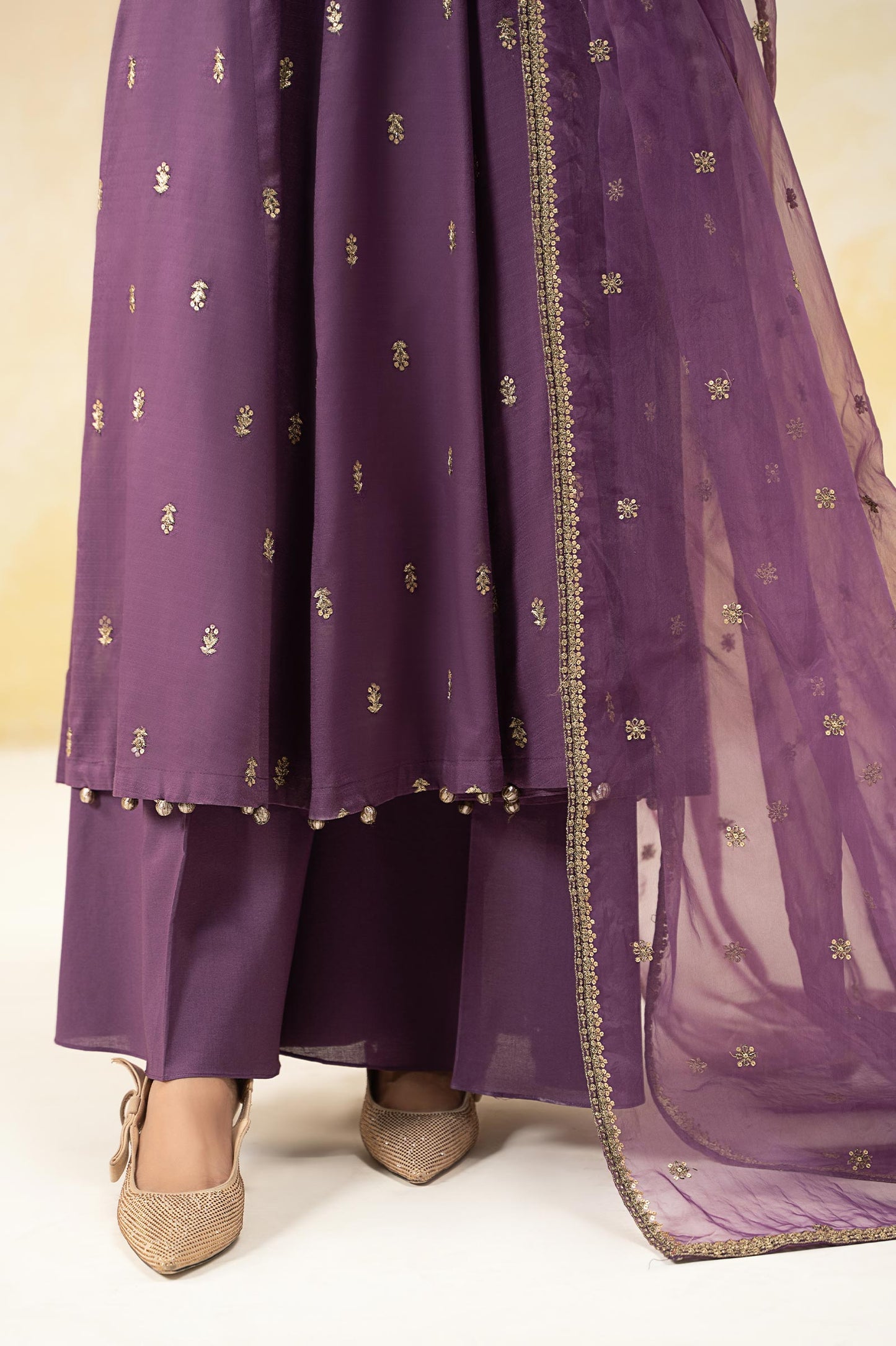 3 Piece Embroidered Lawn Suit