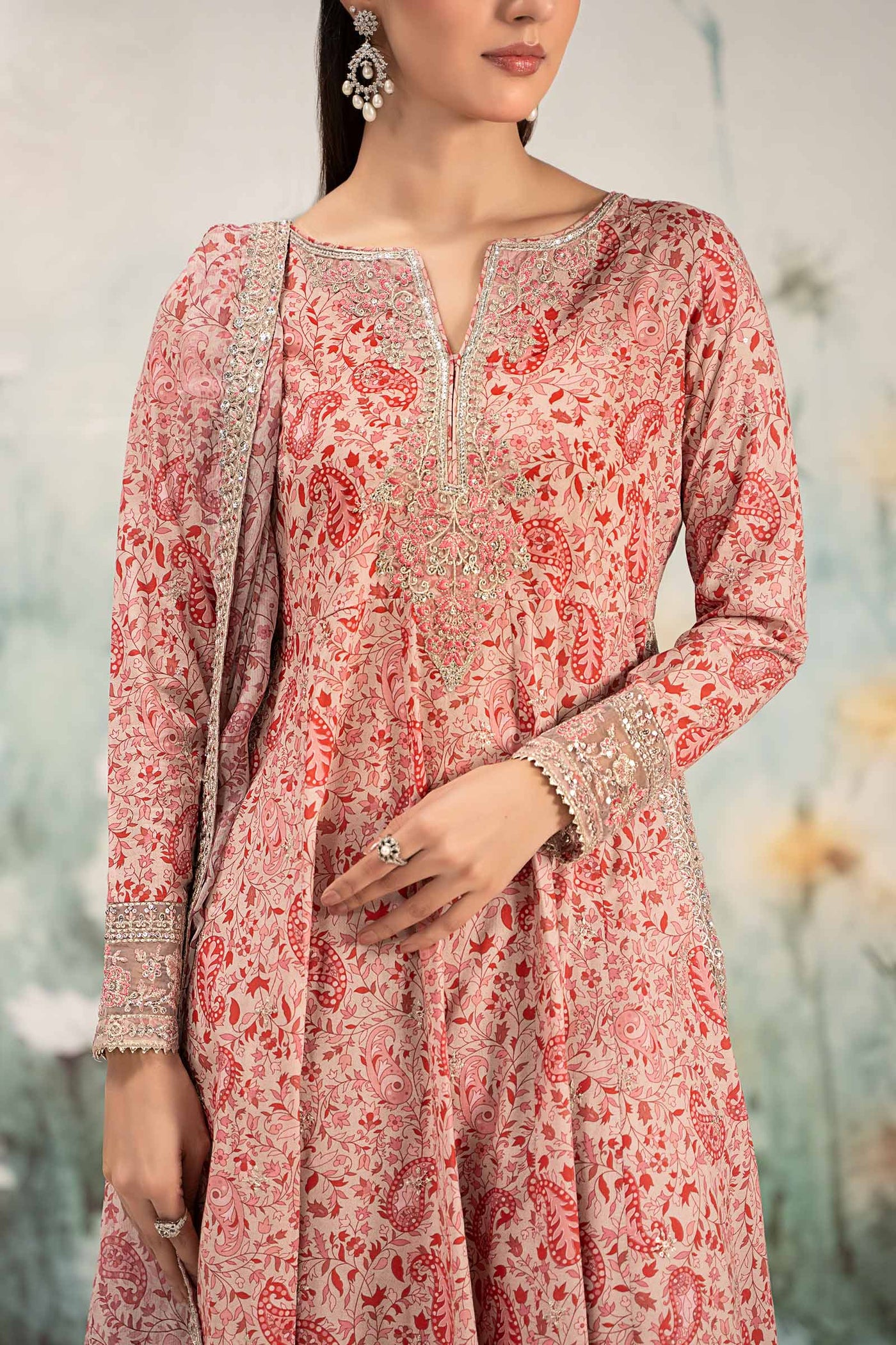 3 Piece Embroidered Lawn Suit