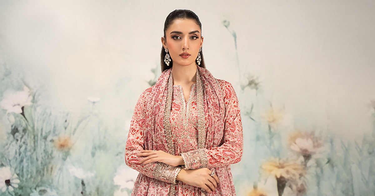 3 Piece Embroidered Lawn Suit