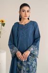 3 Piece Embroidered Self Jacquard Lawn Suit