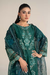 3 Piece Embroidered Self Jacquard Lawn Suit