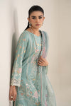 3 Piece Embroidered Self Jacquard Lawn Suit