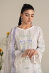 3 Piece Embroidered Self Jacquard Lawn Suit