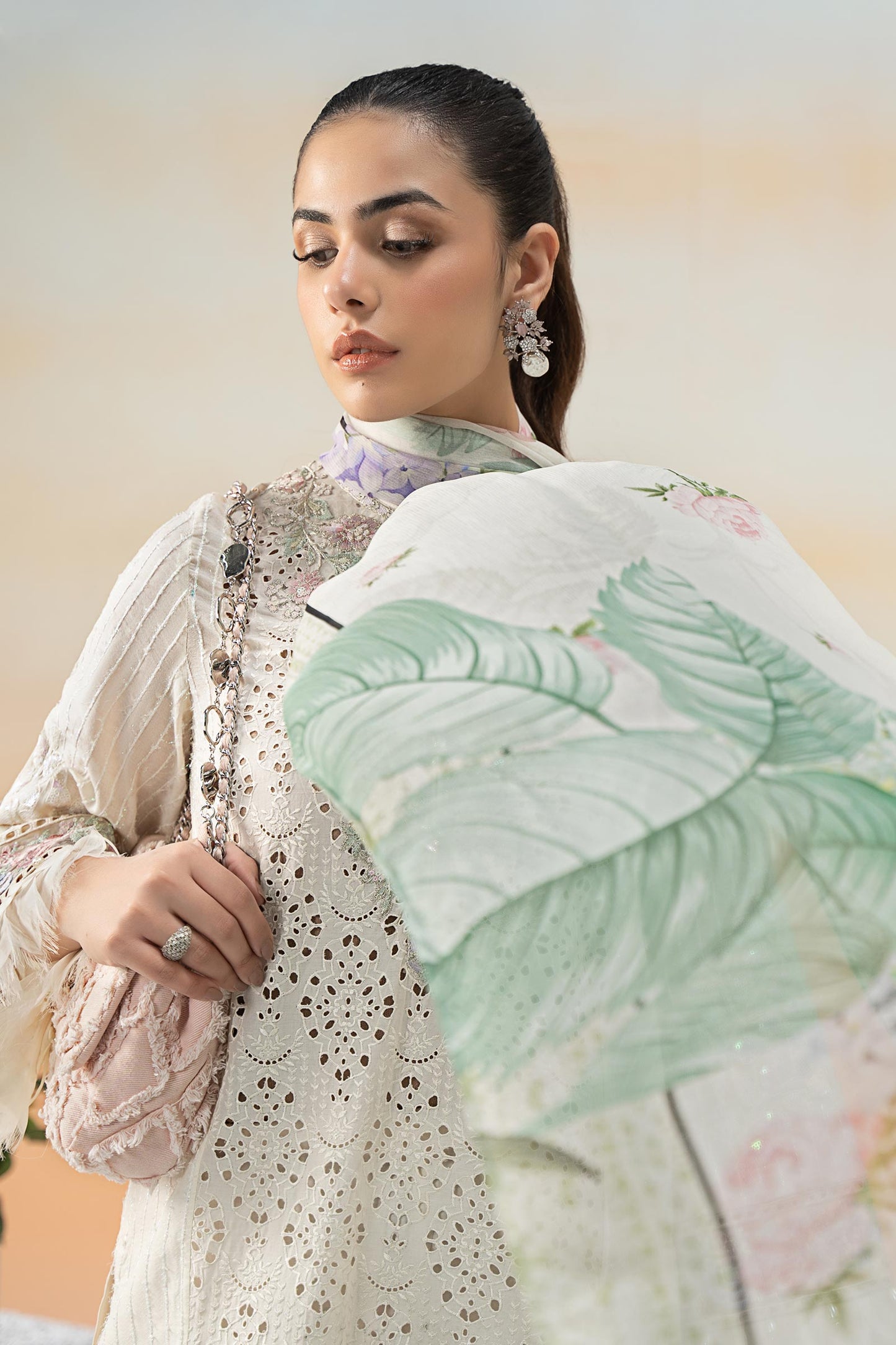 3 Piece Embroidered Lawn Suit