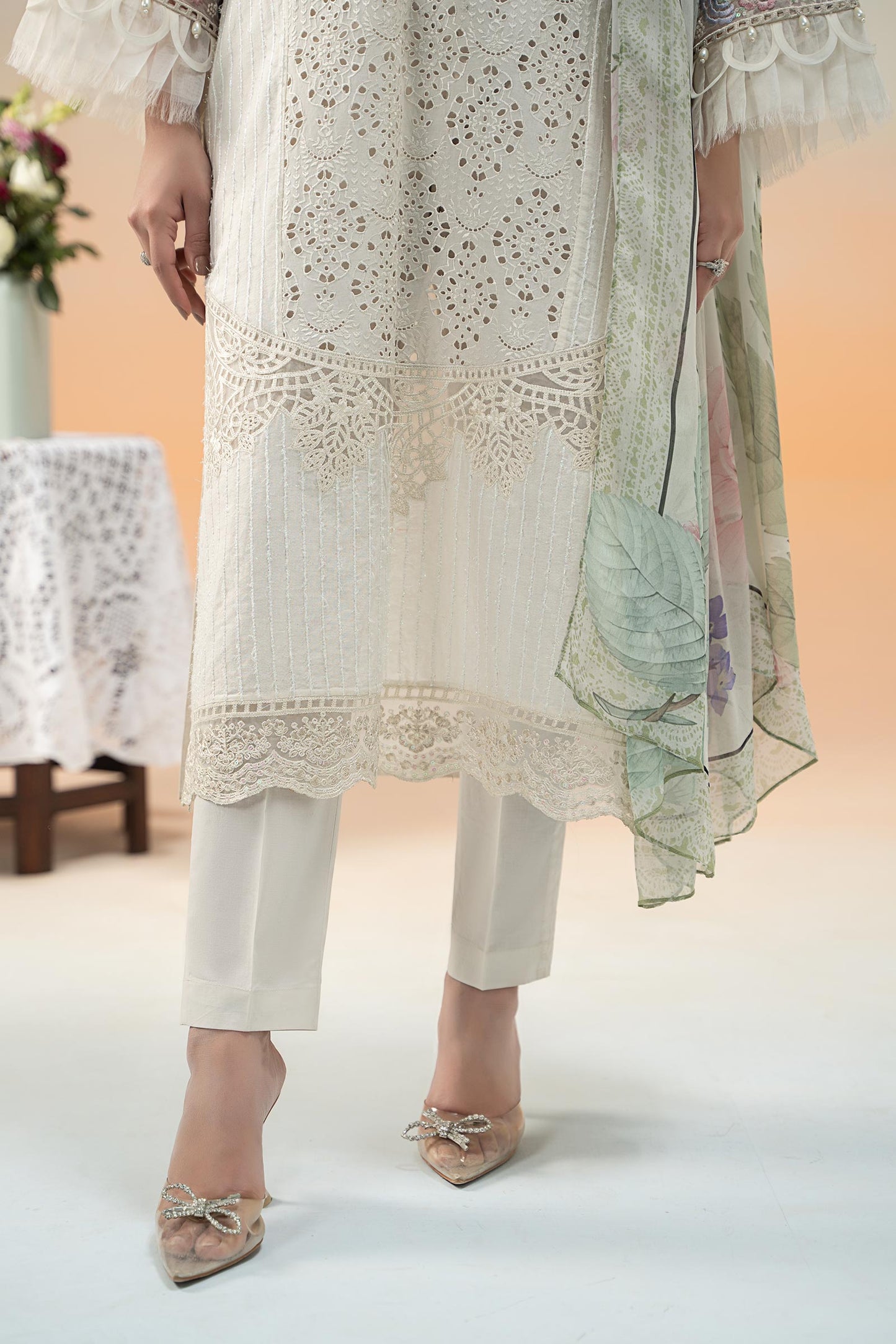 3 Piece Embroidered Lawn Suit