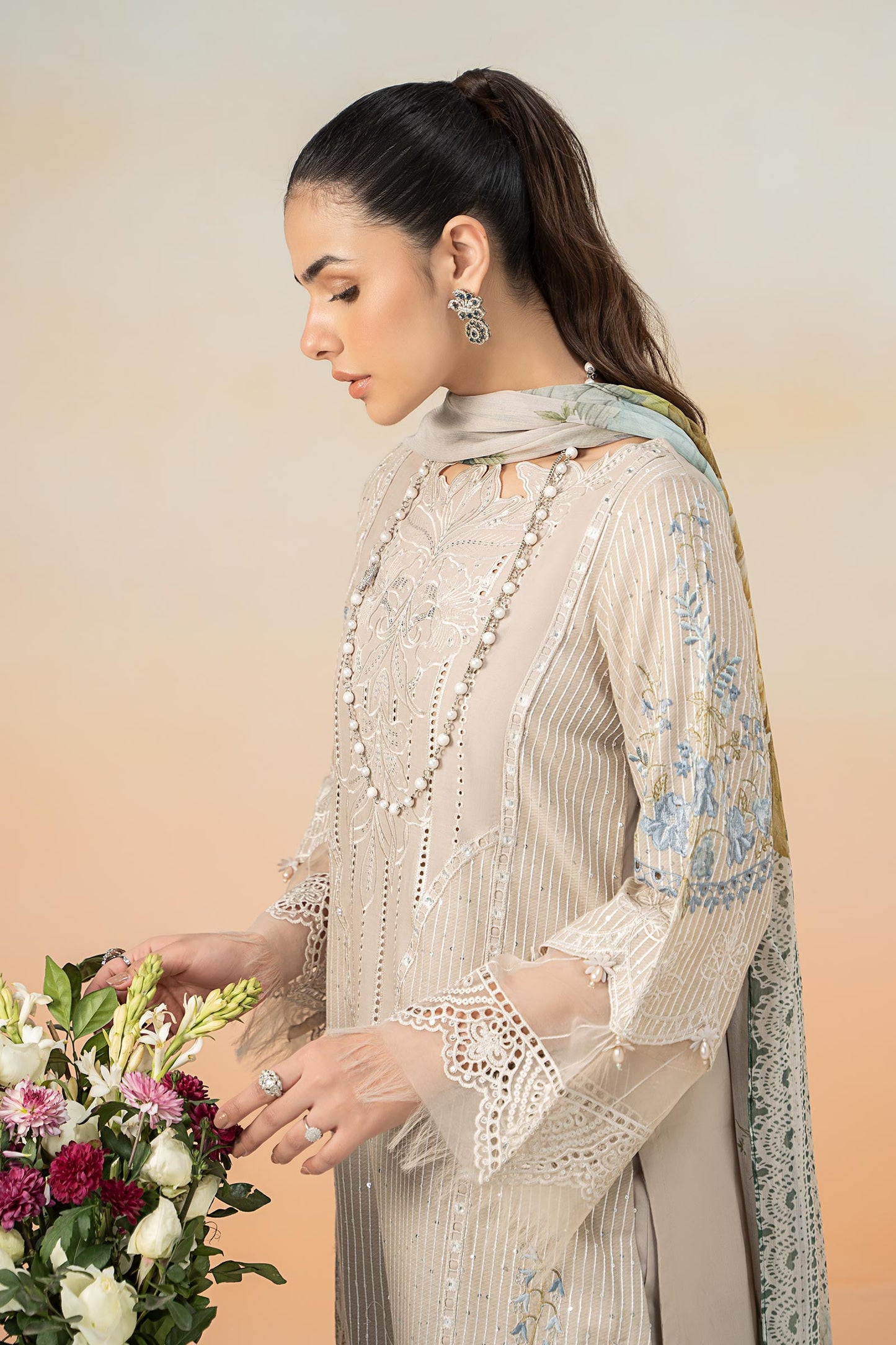 3 Piece Embroidered Lawn Suit