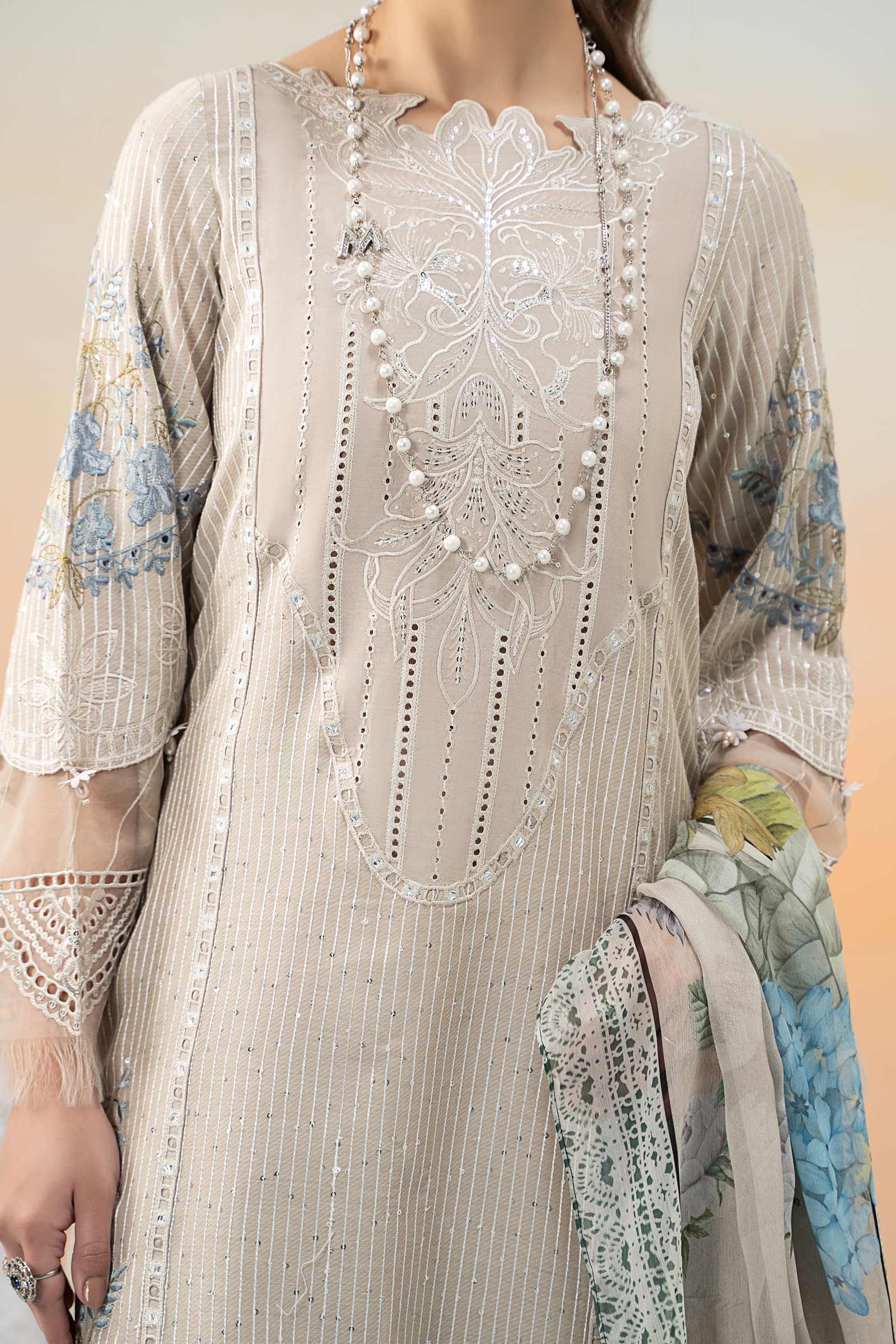 3 Piece Embroidered Lawn Suit