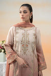 3 Piece Embroidered Self Jacquard Lawn Suit