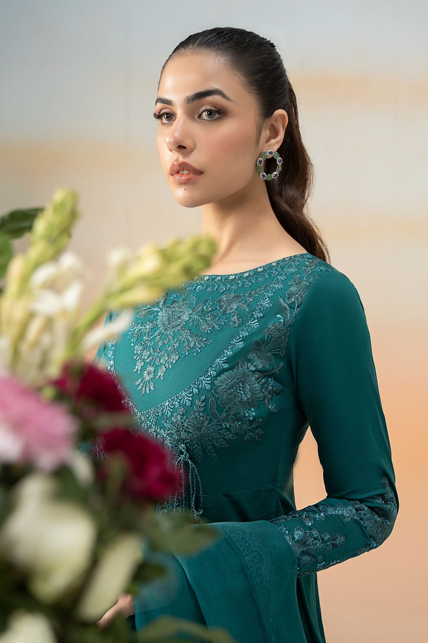 3 Piece Embroidered Lawn Suit