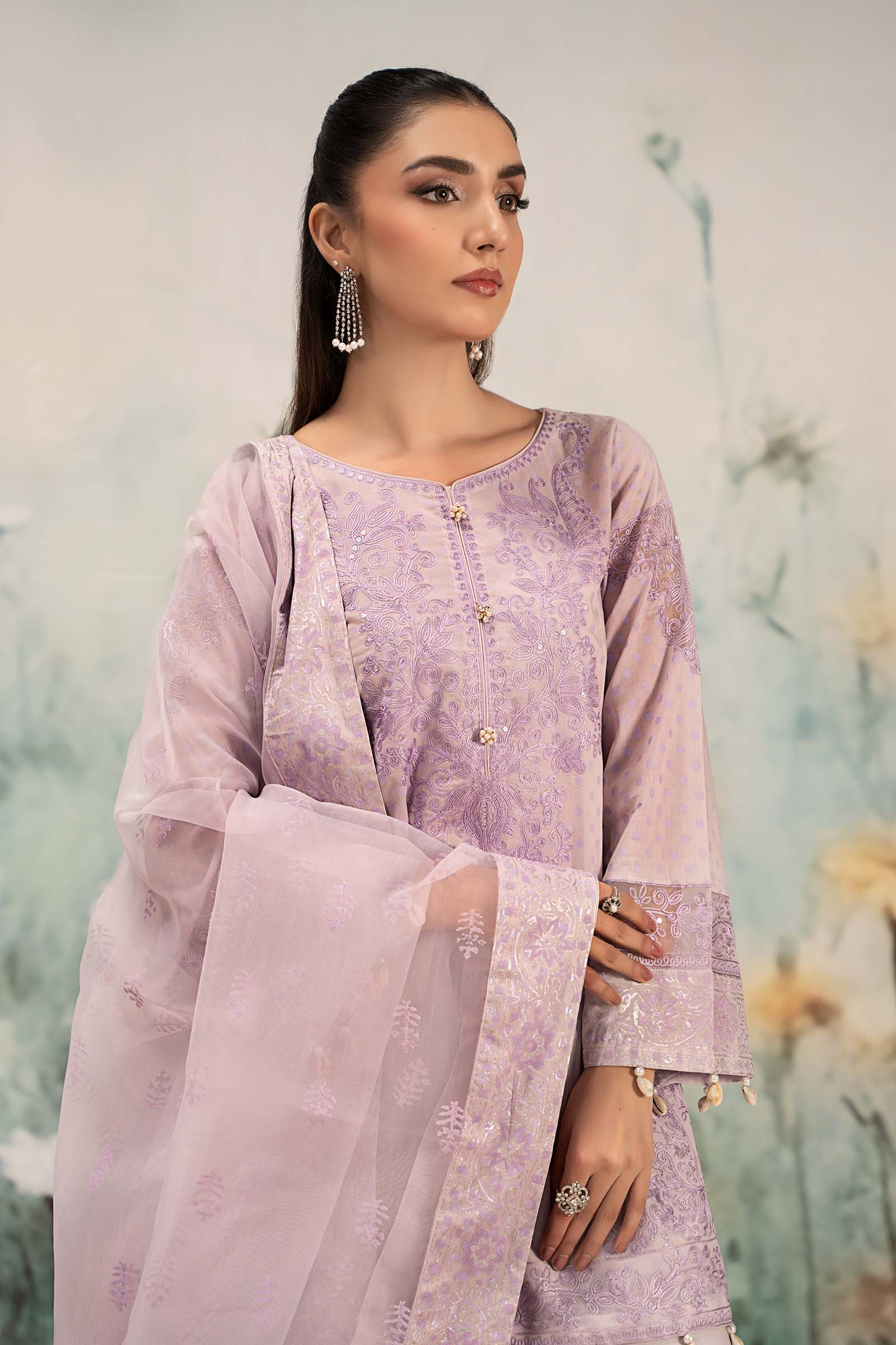 3 Piece Embroidered Lawn Suit