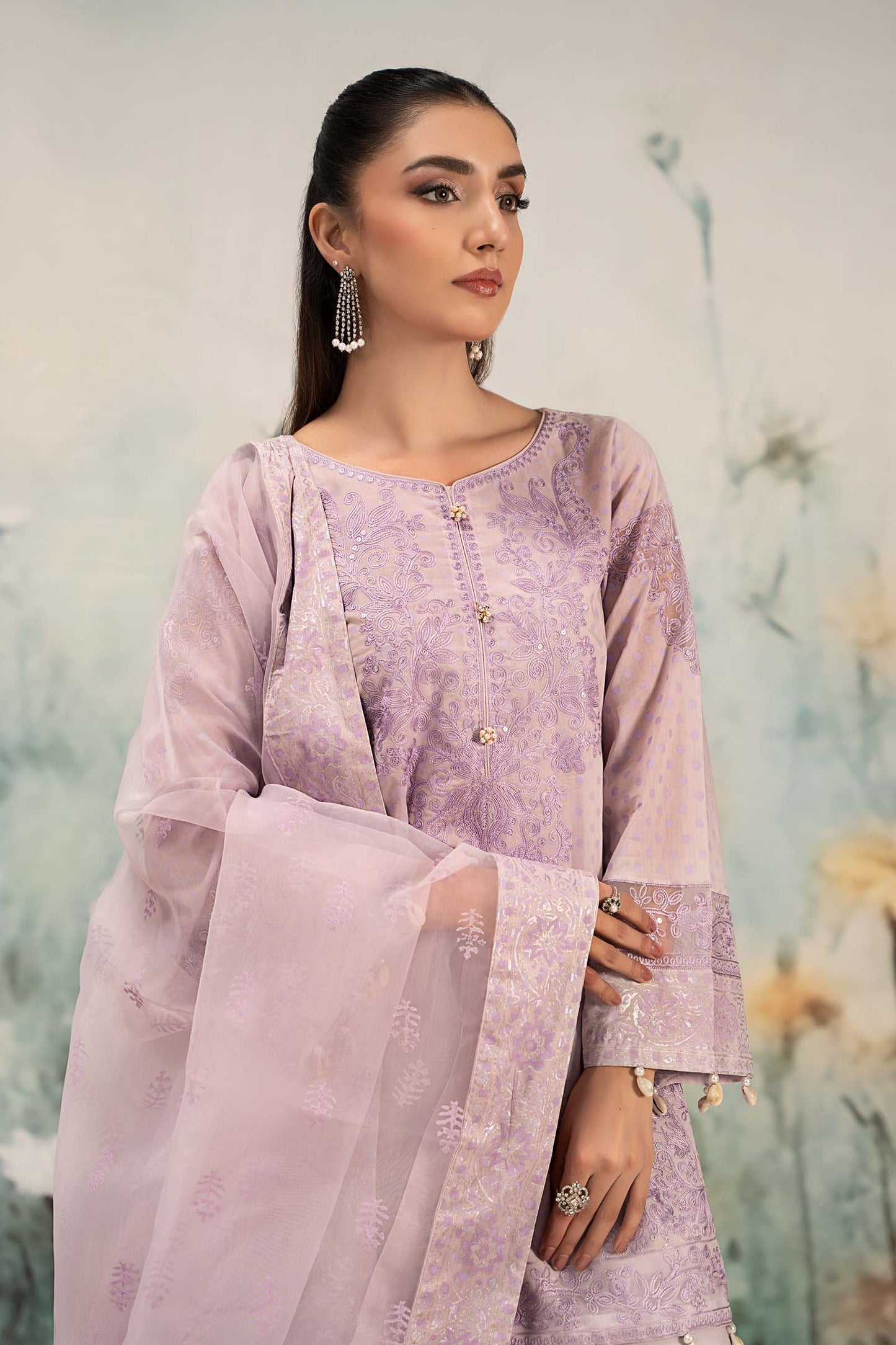 3 Piece Embroidered Lawn Suit