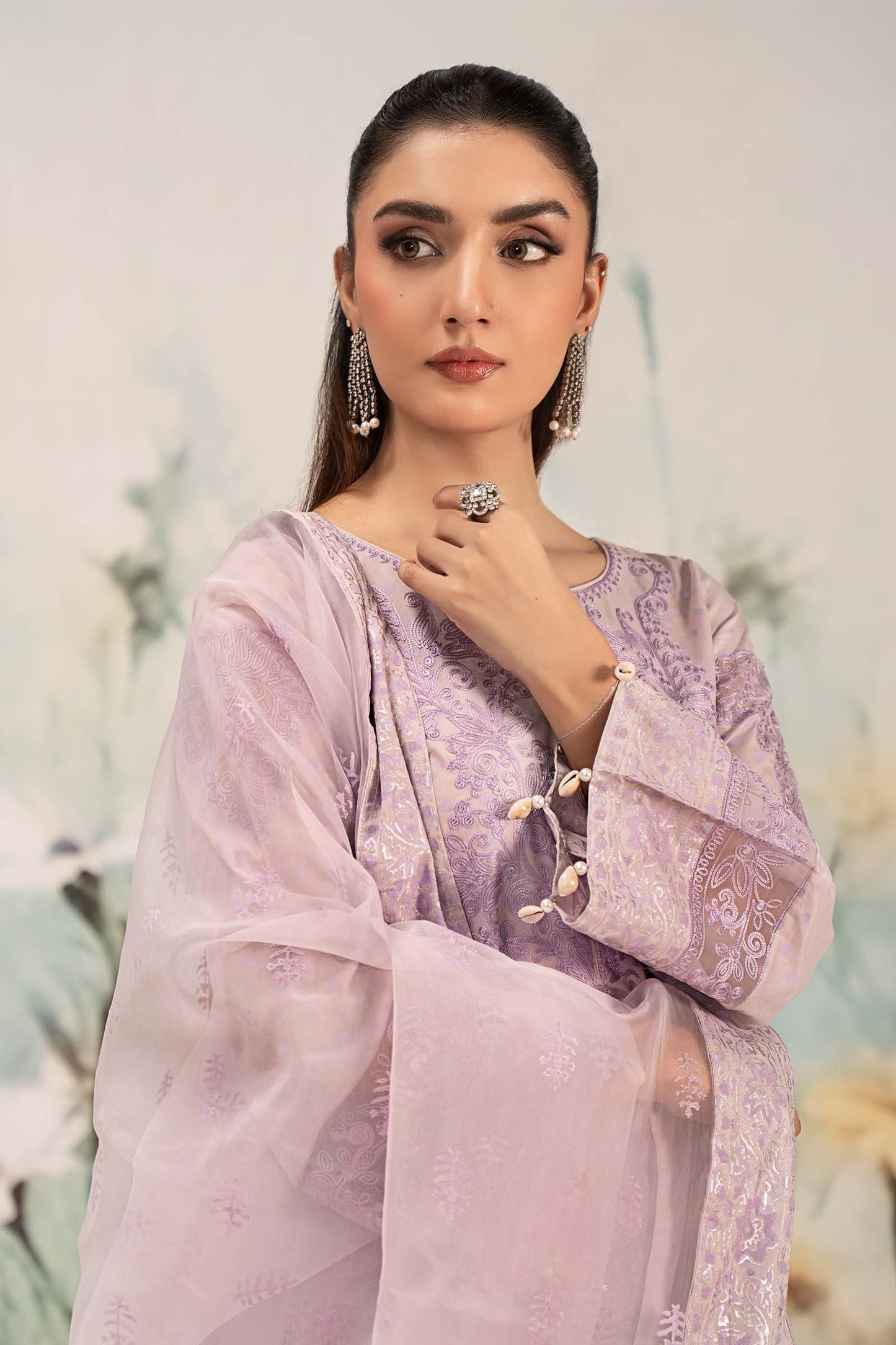 3 Piece Embroidered Lawn Suit