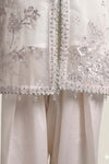 3 Piece Embroidered Cotton Net Suit