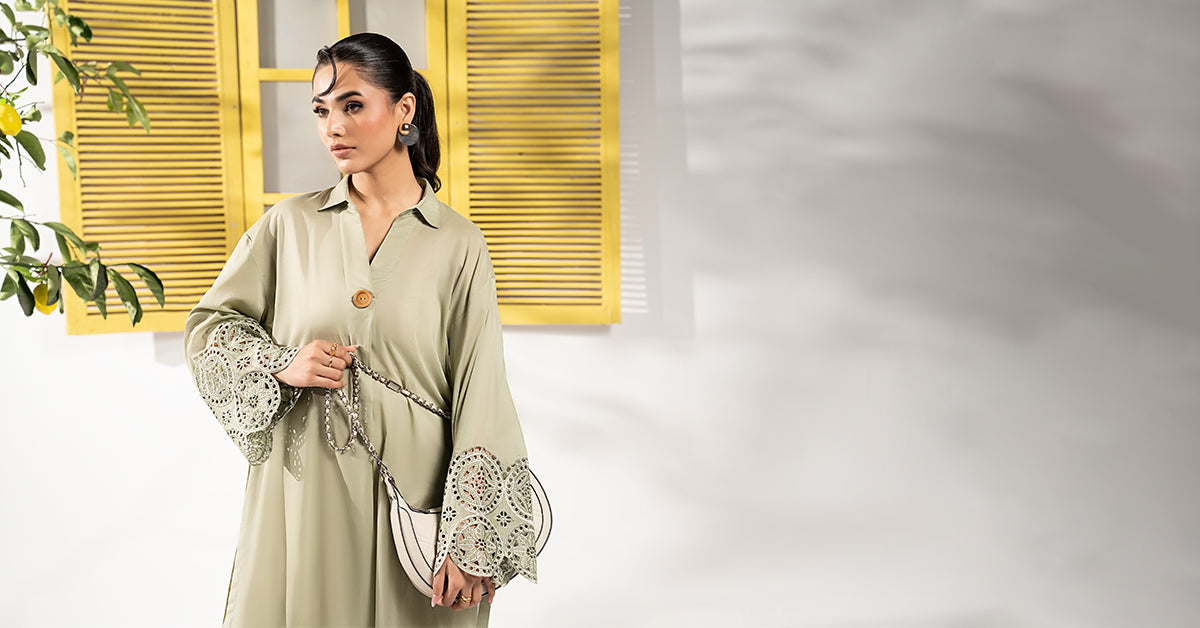 2 Piece Embroidered Lawn Suit