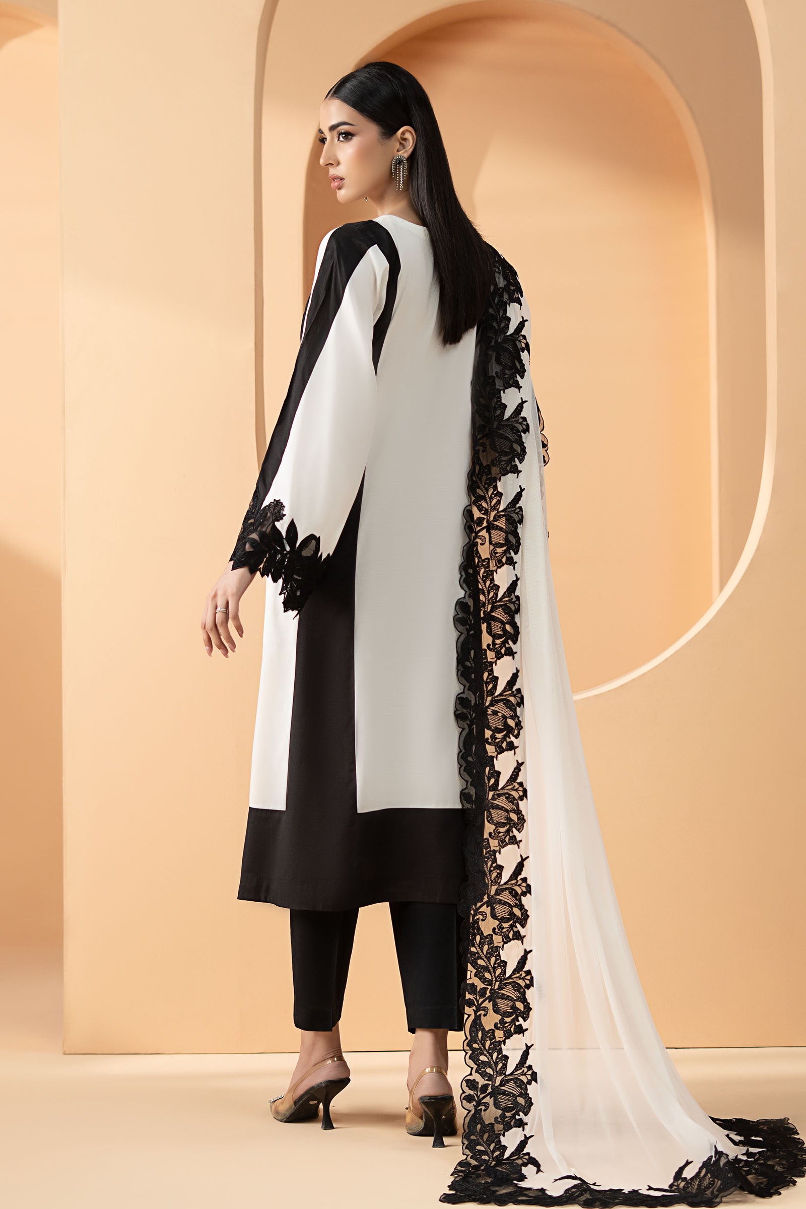 3 Piece Dyed Raw Silk Suit