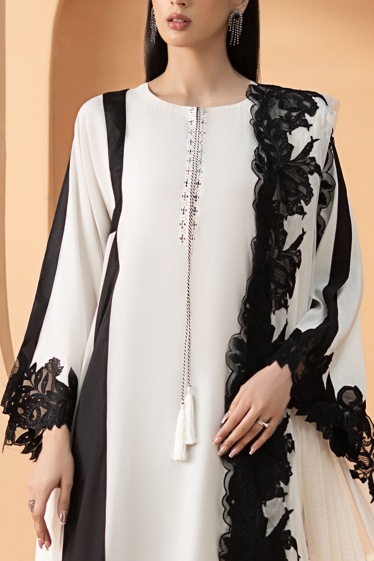 3 Piece Dyed Raw Silk Suit