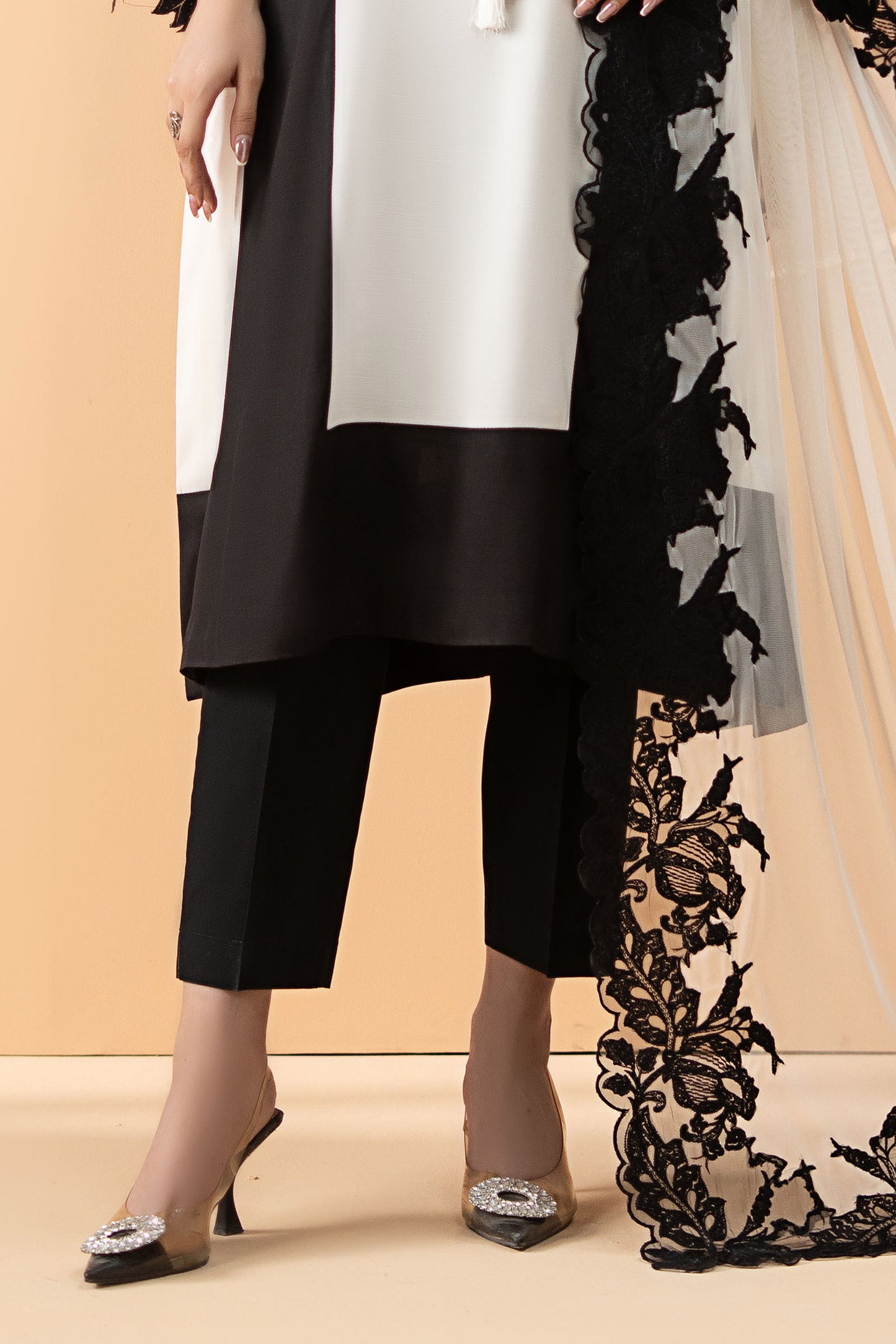 3 Piece Dyed Raw Silk Suit